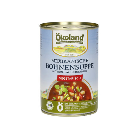Ökoland - Mexikanische Bohnensuppe vegetarisc
