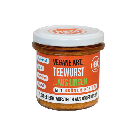 HEDI - Teewurst Pfeffer Vegane Art HEDI