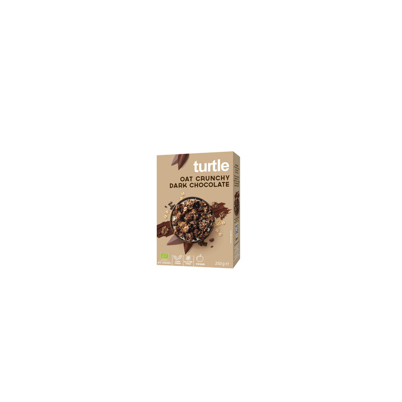 Turtle - Oat Crunchy DarkChocolate gf Turtle