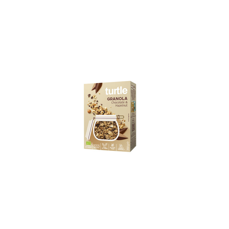 Turtle - Granola Chocolate & Hazelnut Turtle