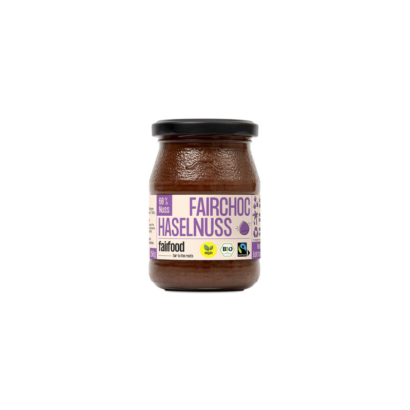 fairfood - Haselnuss Nougat Aufstich fairfood