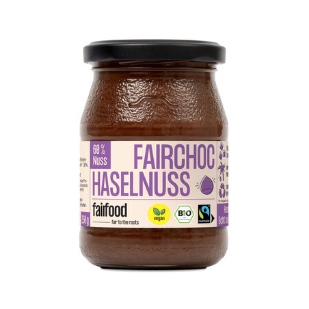 fairfood - Haselnuss Nougat Aufstich fairfood
