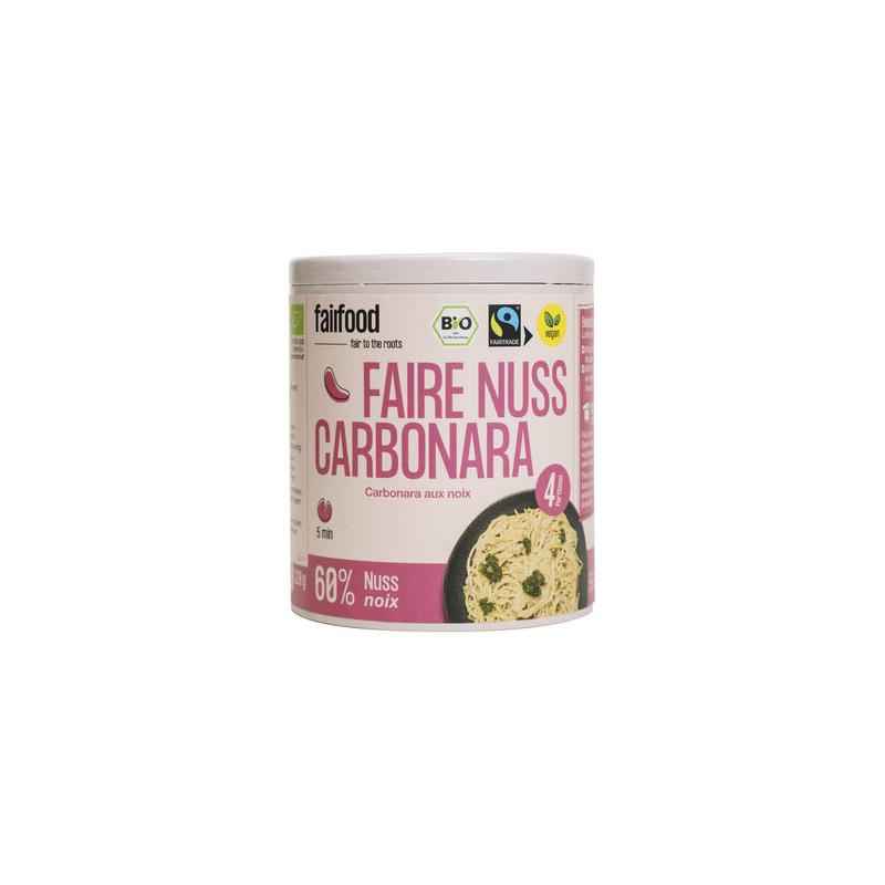 fairfood - Nuss Carbonara Papierdose Fairfood