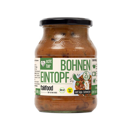 fairfood - Bohnen Eintopf mit Cashew Fairfood
