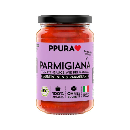 Ppura - Sugo Parmigiana mit Aubergine Ppura