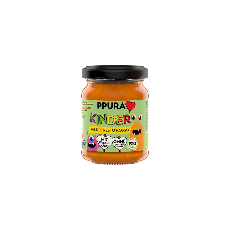 Ppura - Kinder Mildes Pesto Rosso Ppura