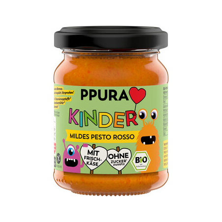 Ppura - Kinder Mildes Pesto Rosso Ppura