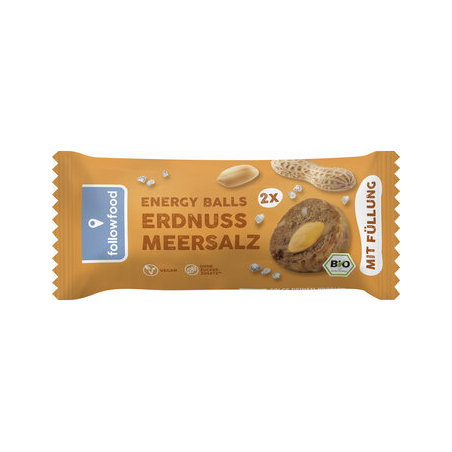 followfood - Nut Butter Ball Erdnuss&M.salz Foll