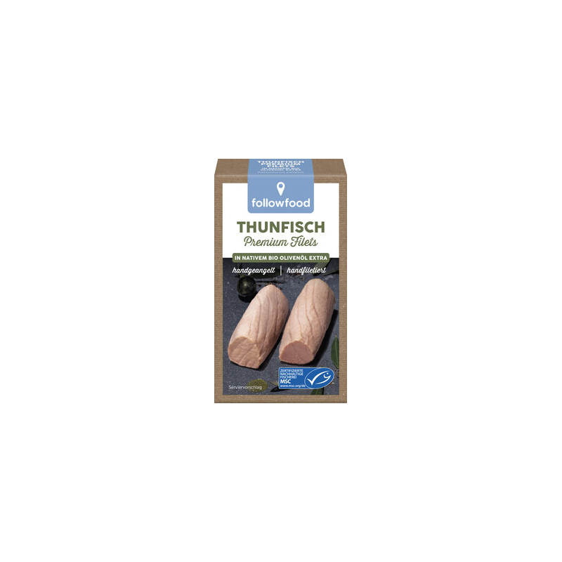 followfood - Thunfisch Prem.Filets OlivÖl Follow
