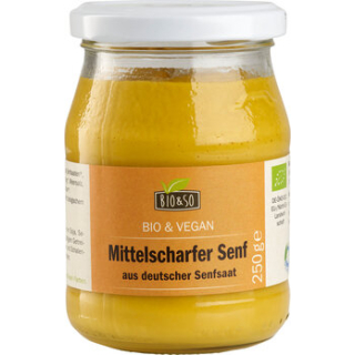 Ecoterra - Senf mittelscharf Bio&So