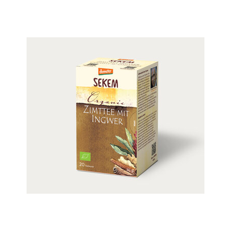 SEKEM - Zimttee mit Ingwer demeter Sekem