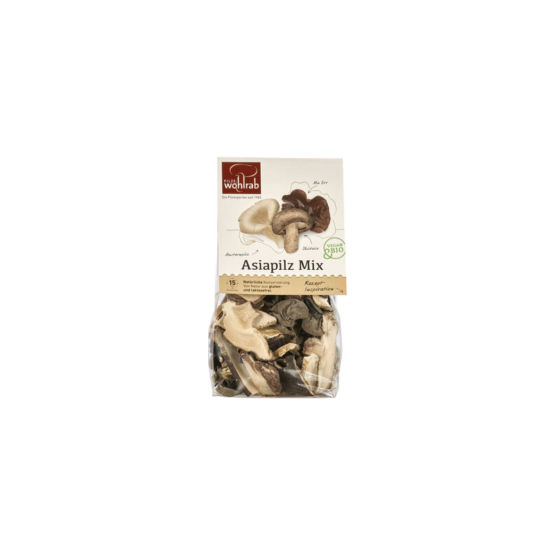 Pilze Wohlrab - Asiapilz Mix getr. PilzeWohlrab