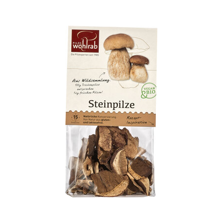 Pilze Wohlrab - Steinpilze getrocknet Wohlrab
