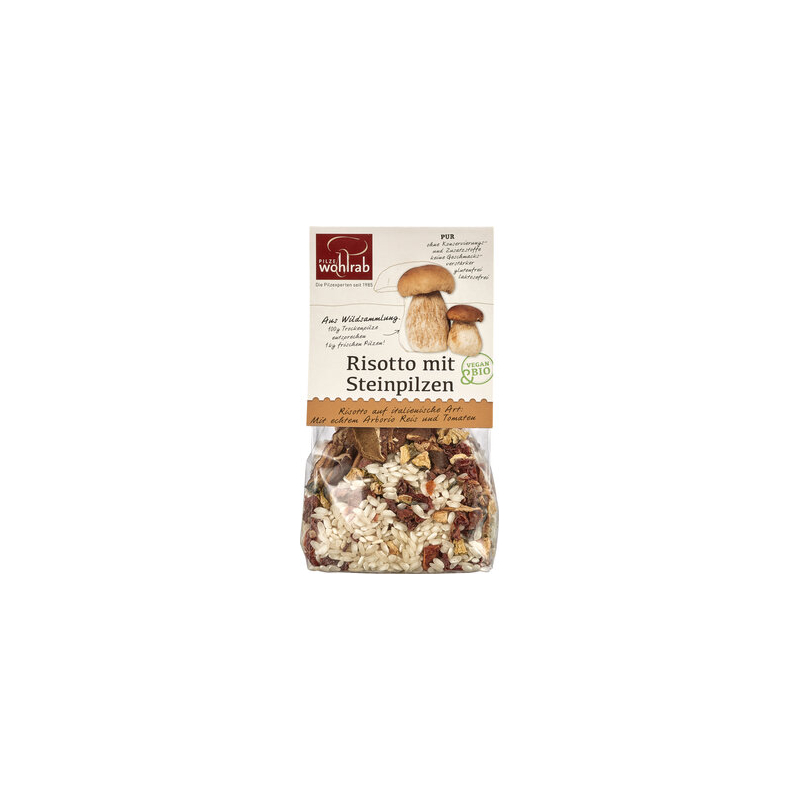 Pilze Wohlrab - Risotto mit Steinpilzen Wohlrab