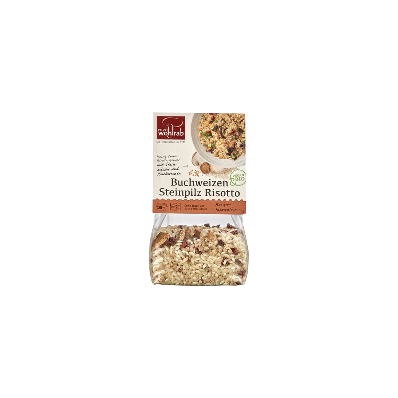 Pilze Wohlrab - Buchw. Steinpilz Risotto Wohlrab