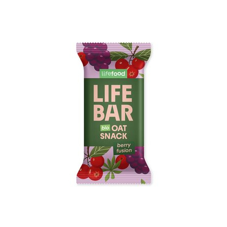 Lifefood - Lifebar OatSnack Berry Lifefood