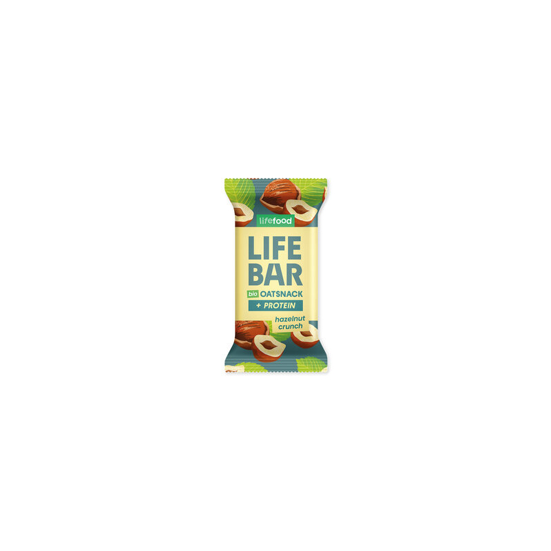 Lifefood - Lifebar OatSnack Prot.Hazeln.Lifefo