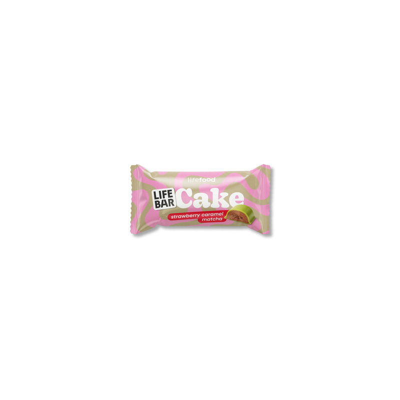Lifefood - Lifebar Cake Strawberry/Matcha Life