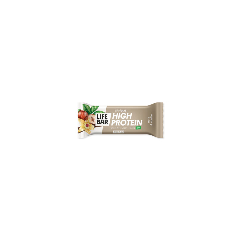Lifefood - Lifebar ProteinNutsVanil.Rieg.Lifef