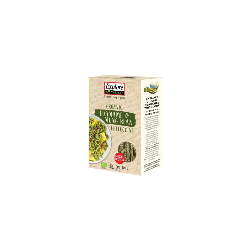 Explore Cuisine - Fettuccine Edamame u.Mungb Expl.Cui