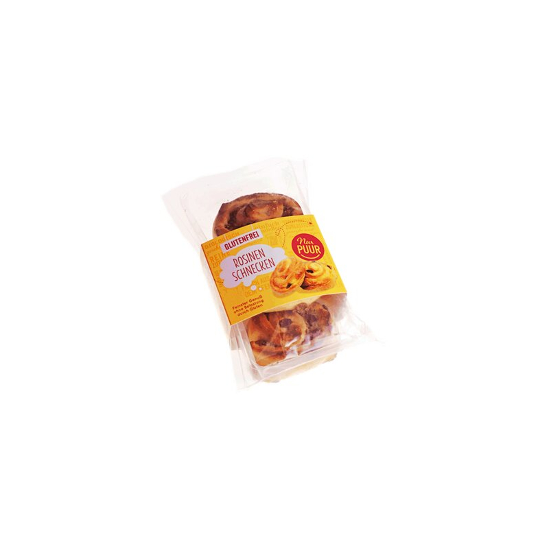 Nur PUUR - Rosinenschnecken gf