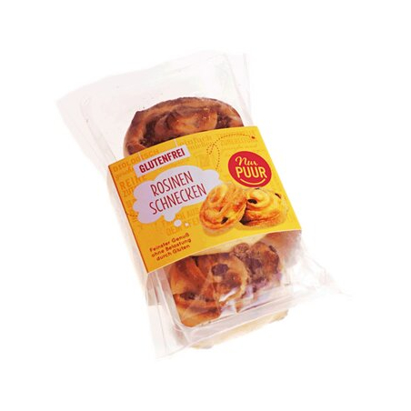 Nur PUUR - Rosinenschnecken gf