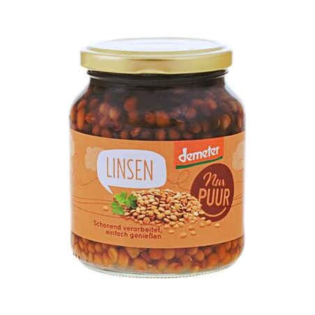 Nur PUUR - Linsen demeter Nur Puur