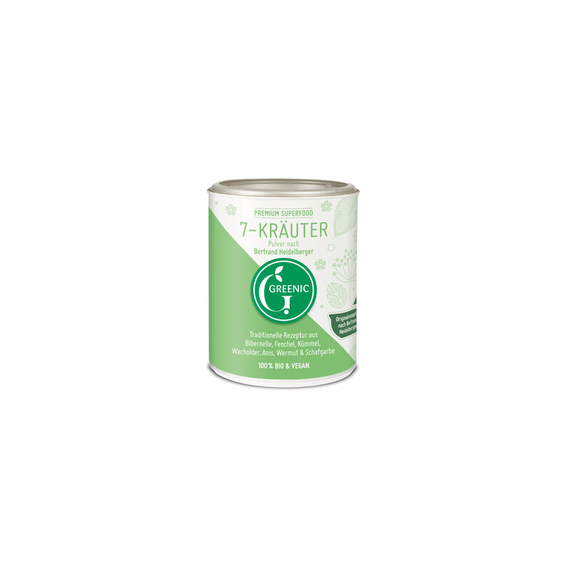 Greenic - 7 Kräuter Pulver Greenic