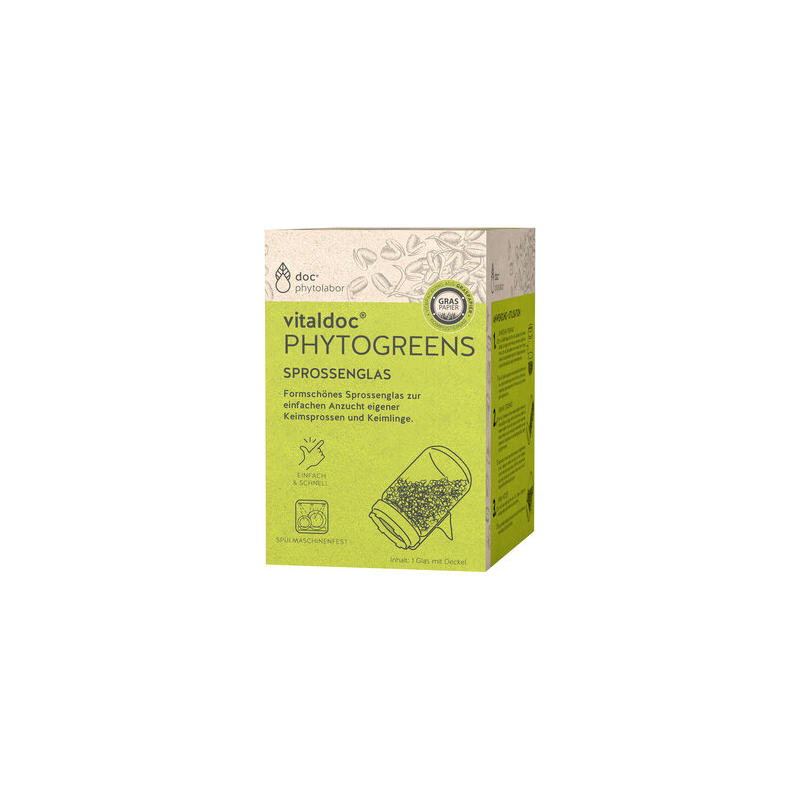 Vitaldoc Phytogreens - Sprossenglas vitaldoc Phytogreens