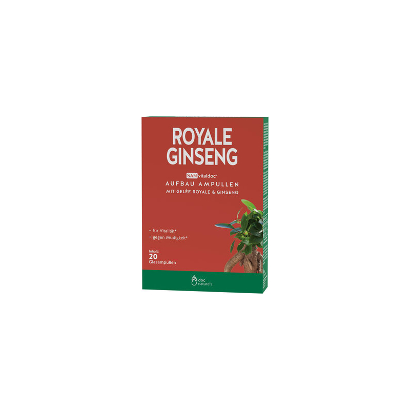 Vitaldoc Phytogreens - Royale-Ginseng Trinkampullen docnat