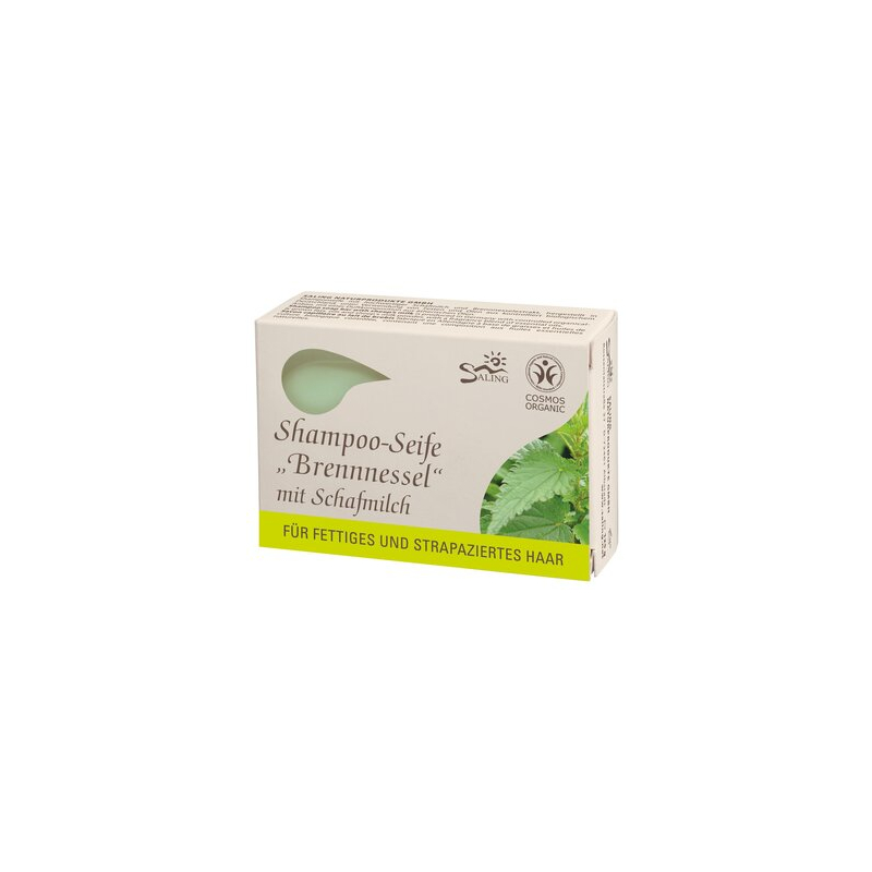 Saling - Shampoo-Seife Brennnessel Schafmilc