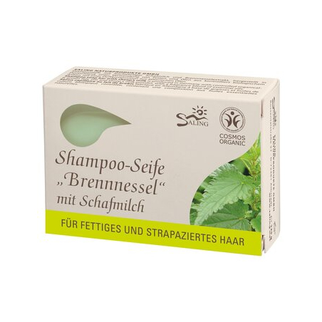 Saling - Shampoo-Seife Brennnessel Schafmilc