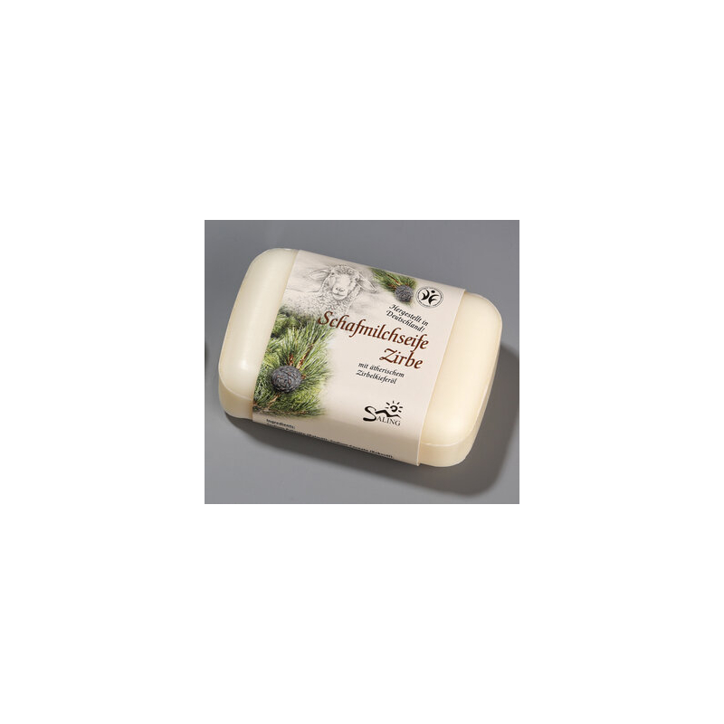 Saling - Schafmilchseife Zirbe