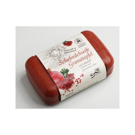 Saling - Schafmilchseife Granatapfel Saling