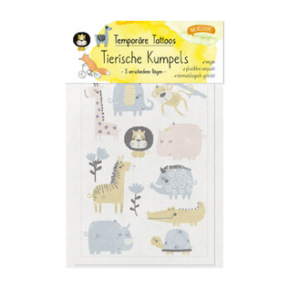 Mal mich bunt - Kindertattoos Tierische Kumpels MMB