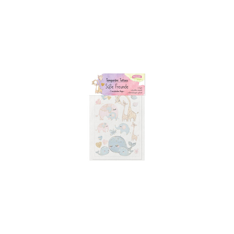 Mal mich bunt - Kindertattoos Süße Freunde MMB