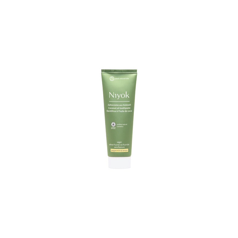 Niyok - Zahncreme Pfefferminze & Zitrone
