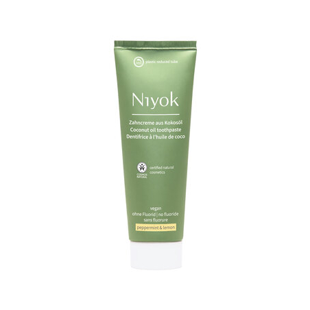 Niyok - Zahncreme Pfefferminze & Zitrone