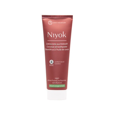 Niyok - Zahncreme Blutorange & Basilikum
