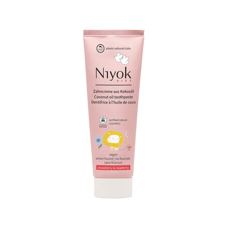 Niyok - Zahncreme Kinder Erdbeere&Himbeere