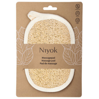 Niyok - Massagepad Luffa & Baumwolle Niyok