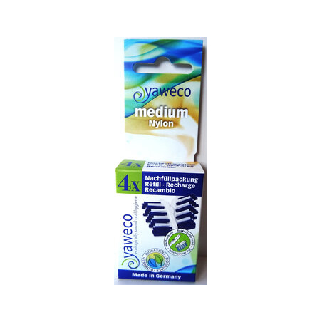Yaweco - Nachfüllp. 4 Köpfe medium Yaweco