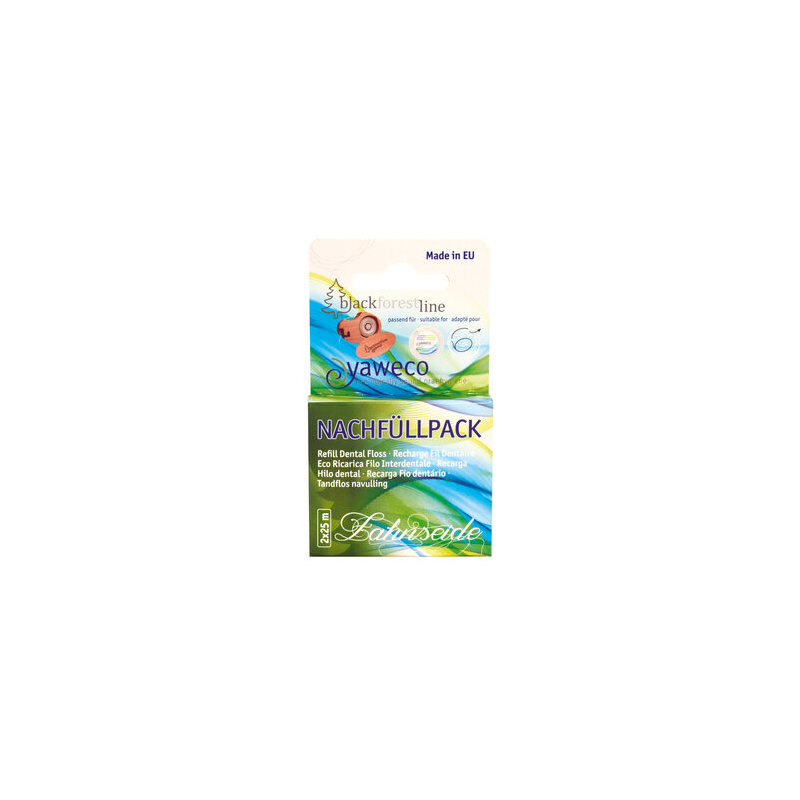 Yaweco - Zahnseide Nachfüllpack 2x25m Yaweco