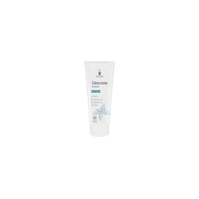 Bioturm - Zahncreme Minze mit Fluorid Bioturm
