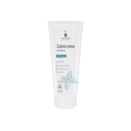 Bioturm - Zahncreme Minze mit Fluorid Bioturm