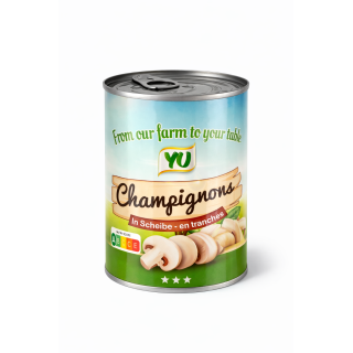 YU - Champignons Dose 425g - Champignons in scheibe