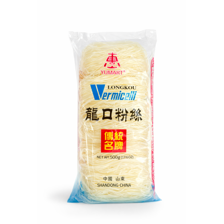 Yumart - Chinesische Glasnudeln 500g - Chinesische Glasnudeln