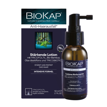 BIOKAP - Lotion Anti-Haarausfall BioKap - Pflegende Lotion zur Anwendung bei erhöhtem Haarausfall. Belebt die Kopfhaut und unter