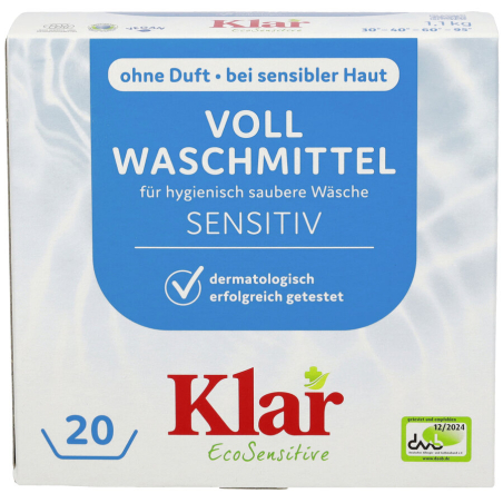 Klar - KLAR Vollwaschmittel - Vollwaschmittel