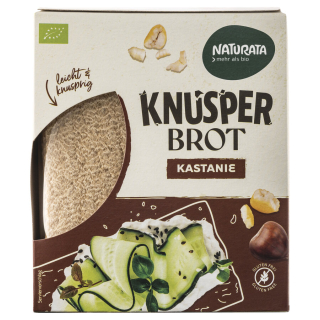 Naturata - Knusperbrot Kastanie bio - Knusperbrot Kastanie, kbA